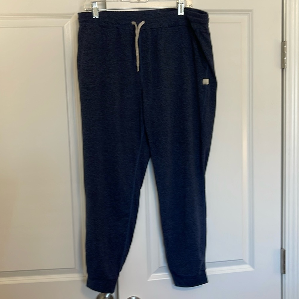 Vuori Navy Blue Track Joggers